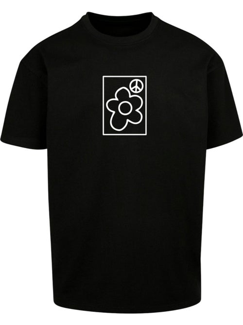 T-shirt more peace - mister tee - Kiabi