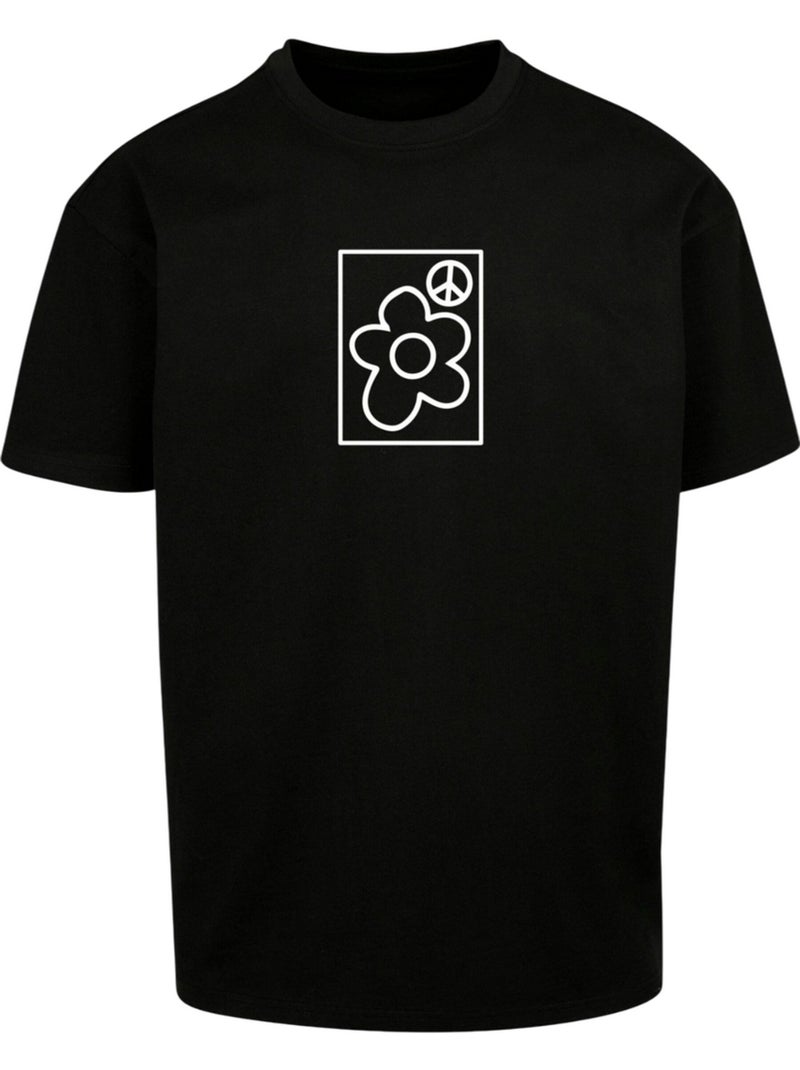 T-shirt more peace - mister tee Noir - Kiabi