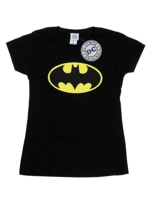 T-shirt motif batman motif/style logo - dc comics - Kiabi