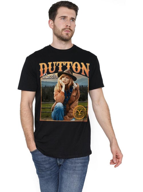 T-shirt motif beth dutton thoughts - yellowstone - Kiabi T-shirt motif beth dutton thoughts - yellowstone - Kiabi
