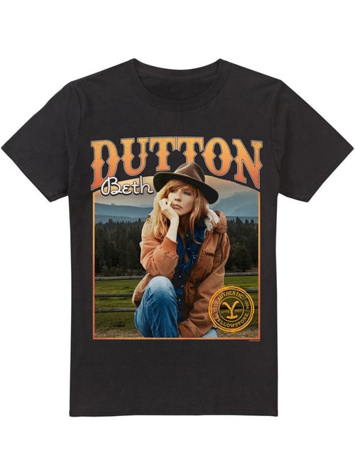 T-shirt motif beth dutton thoughts - yellowstone - Kiabi T-shirt motif beth dutton thoughts - yellowstone - Kiabi