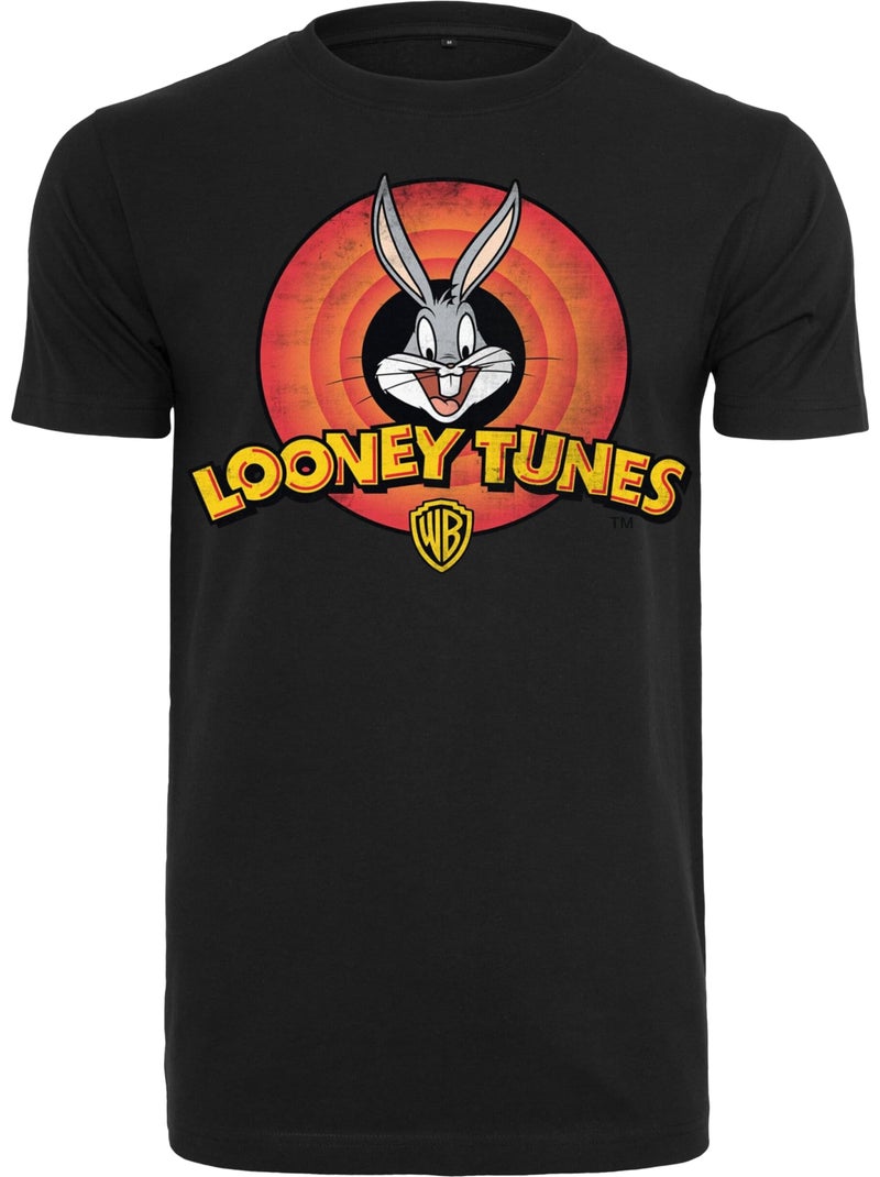 T-shirt motif bugs bunny motif/style looney tunes - merchcode (bugs bunny) Noir - Kiabi