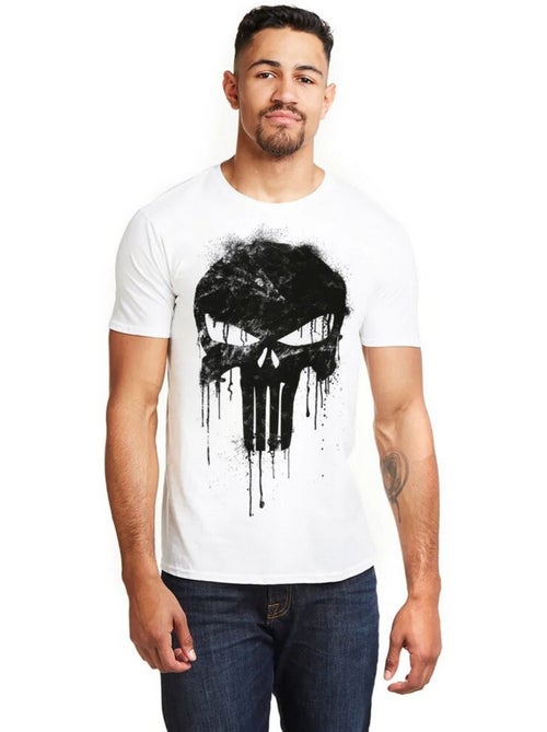 T-shirt motif crâne - le punisseur - Kiabi