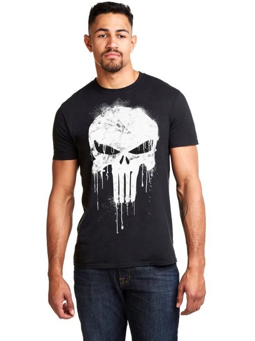 T-shirt motif crâne - le punisseur - Kiabi