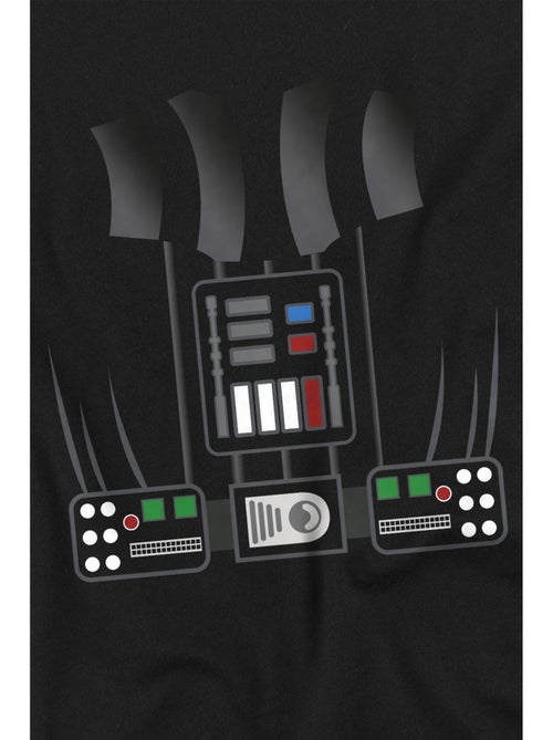 T-shirt motif dark vador style costume - la guerre des étoiles - Kiabi T-shirt motif dark vador style costume - la guerre des étoiles - Kiabi