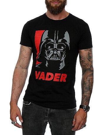 T-shirt motif dark vador style poster - la guerre des étoiles (dark vador)