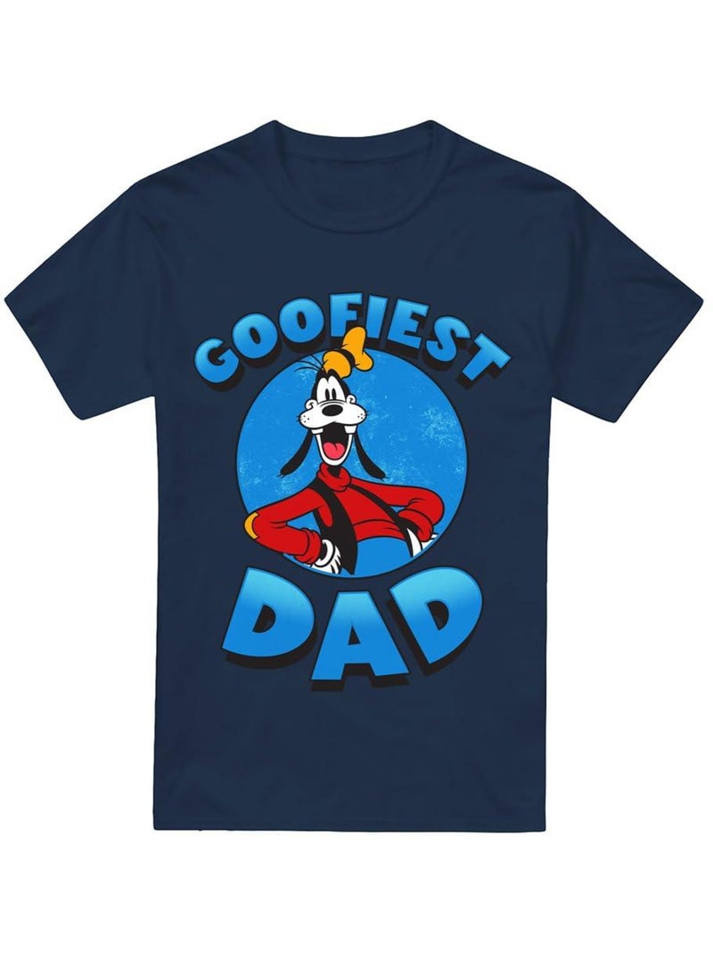 T-shirt motif dingo - disney Bleu marine - Kiabi