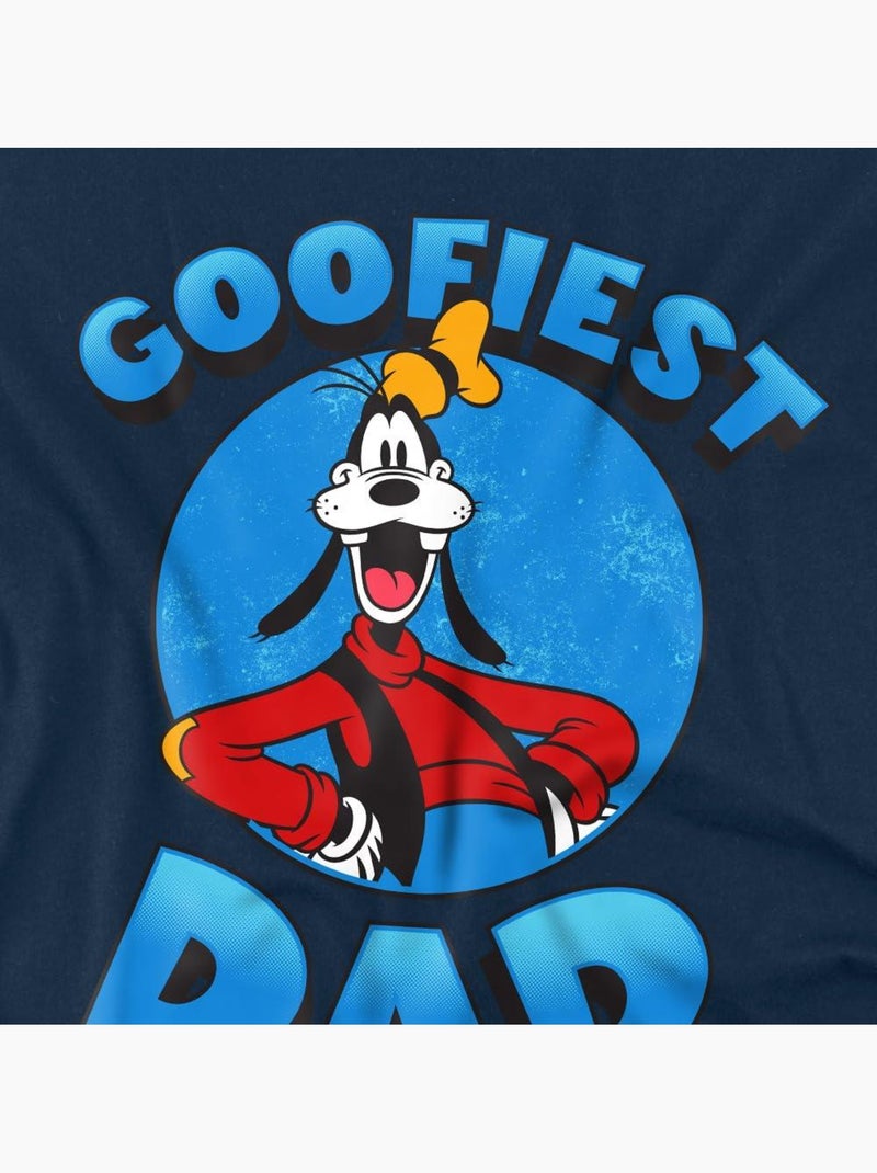 T-shirt motif dingo - disney Bleu marine - Kiabi