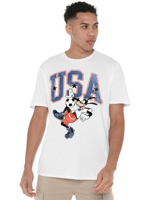 T-shirt motif dingo motif/style ballon de foot usa - disney (dingo) - Kiabi T-shirt motif dingo motif/style ballon de foot usa - disney (dingo) - Kiabi