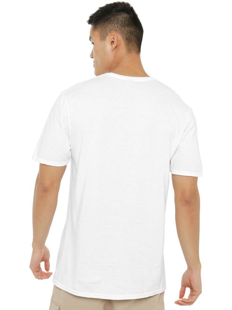 T-shirt motif extraterrestres food spaceport - toy story (extraterrestres) Blanc - Kiabi