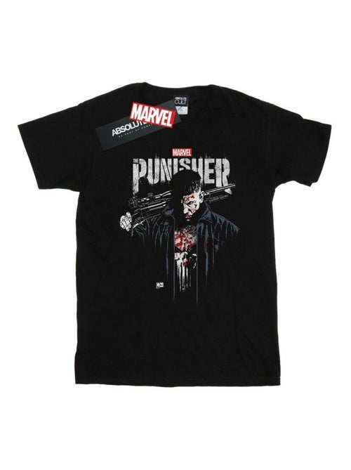 T-shirt motif frank castle tv series - marvel - Kiabi