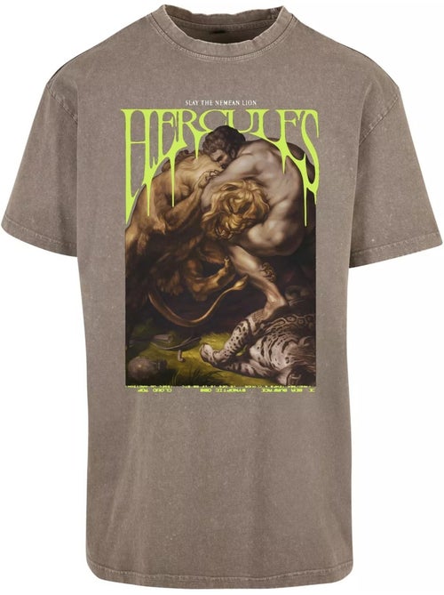 T-shirt motif hercule - mister tee (hercule) - Kiabi
