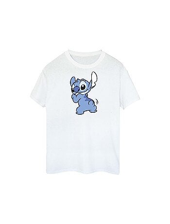 T-shirt motif lilo et stitch motif/style inversé - disney