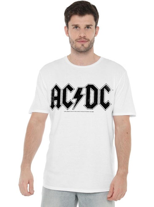 T-shirt motif logo - ac/dc - Kiabi