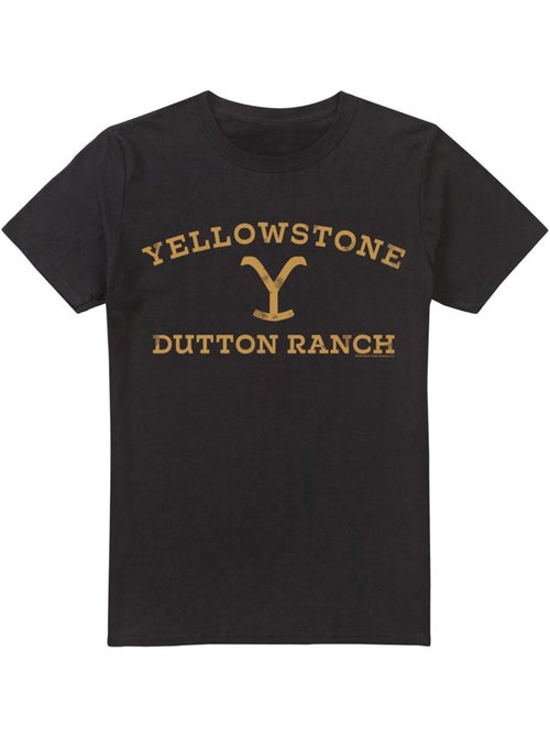 T-shirt motif logo arqué - yellowstone - Kiabi T-shirt motif logo arqué - yellowstone - Kiabi