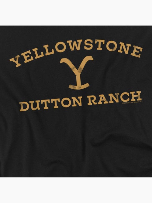 T-shirt motif logo arqué - yellowstone - Kiabi T-shirt motif logo arqué - yellowstone - Kiabi