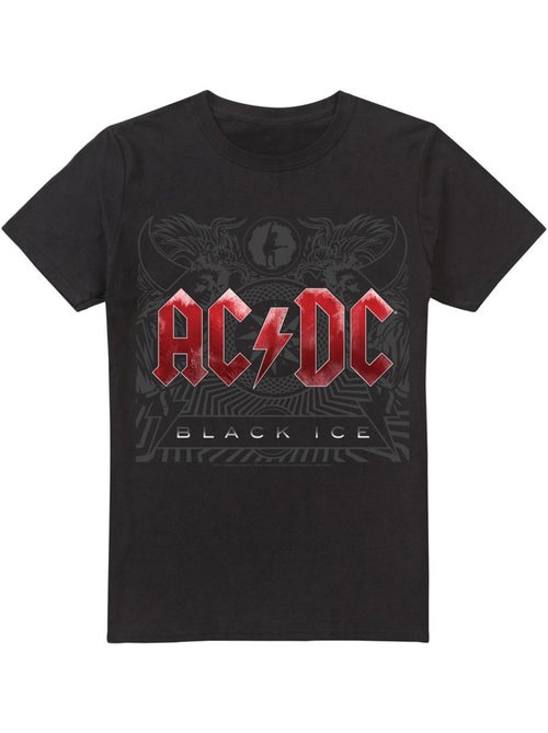 T-shirt motif logo black ice - ac/dc - Kiabi