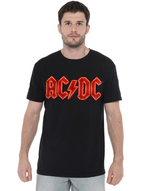 T-shirt motif logo pwr-up - ac/dc - Kiabi