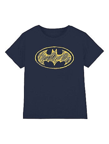 T-shirt motif logo rayé - batman