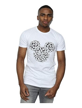 T-shirt motif mickey mouse head of hands - disney