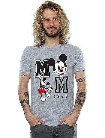 T-shirt motif mickey mouse jump and wink - disney (mickey mouse)