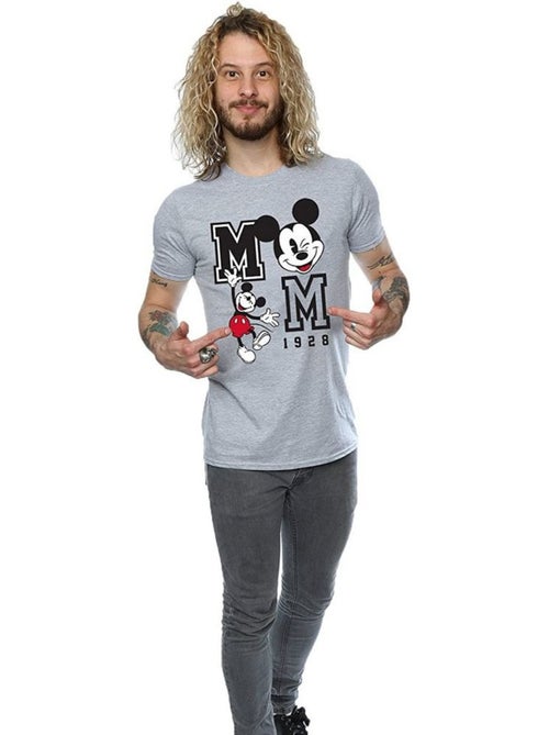 T-shirt motif mickey mouse jump and wink - disney (mickey mouse) - Kiabi T-shirt motif mickey mouse jump and wink - disney (mickey mouse) - Kiabi