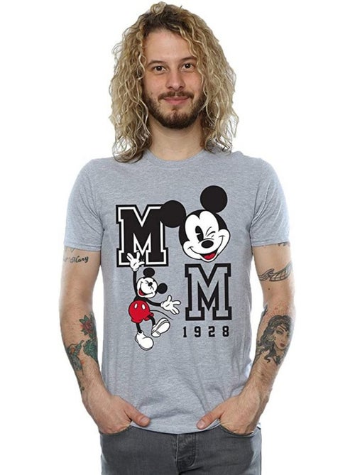 T-shirt motif mickey mouse jump and wink - disney (mickey mouse) - Kiabi T-shirt motif mickey mouse jump and wink - disney (mickey mouse) - Kiabi
