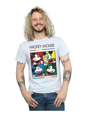 T-shirt motif mickey mouse motif/style carré - disney