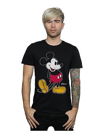 T-shirt motif mickey mouse motif/style coup de pied - disney