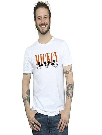 T-shirt motif mickey mouse motif/style visages - disney