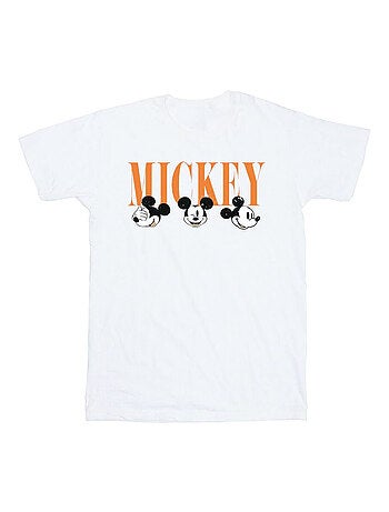 T-shirt motif mickey mouse motif/style visages - disney