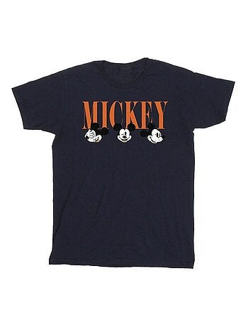 T-shirt motif mickey mouse motif/style visages - disney