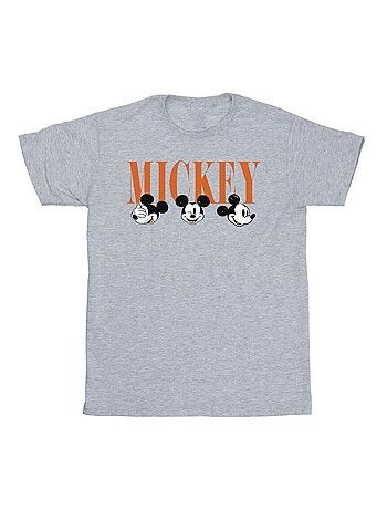 T-shirt motif mickey mouse motif/style visages - disney