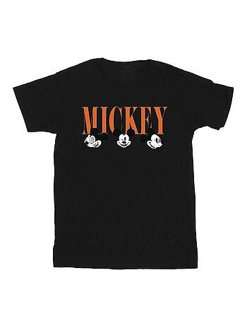 T-shirt motif mickey mouse motif/style visages - disney