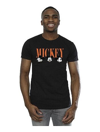 T-shirt motif mickey mouse motif/style visages - disney