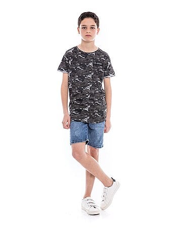 T-shirt motif militaire NIMON garçon