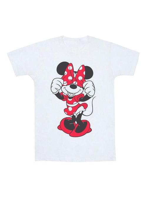 T-shirt motif minnie mouse motif/style nœud - disney - Kiabi