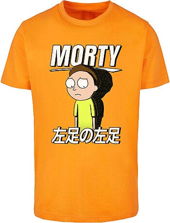 T-shirt motif morty motif/style rick et morty sad - merchcode (morty)