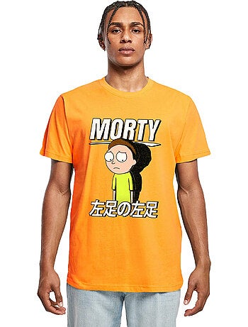 T-shirt motif morty motif/style rick et morty sad - merchcode (morty)