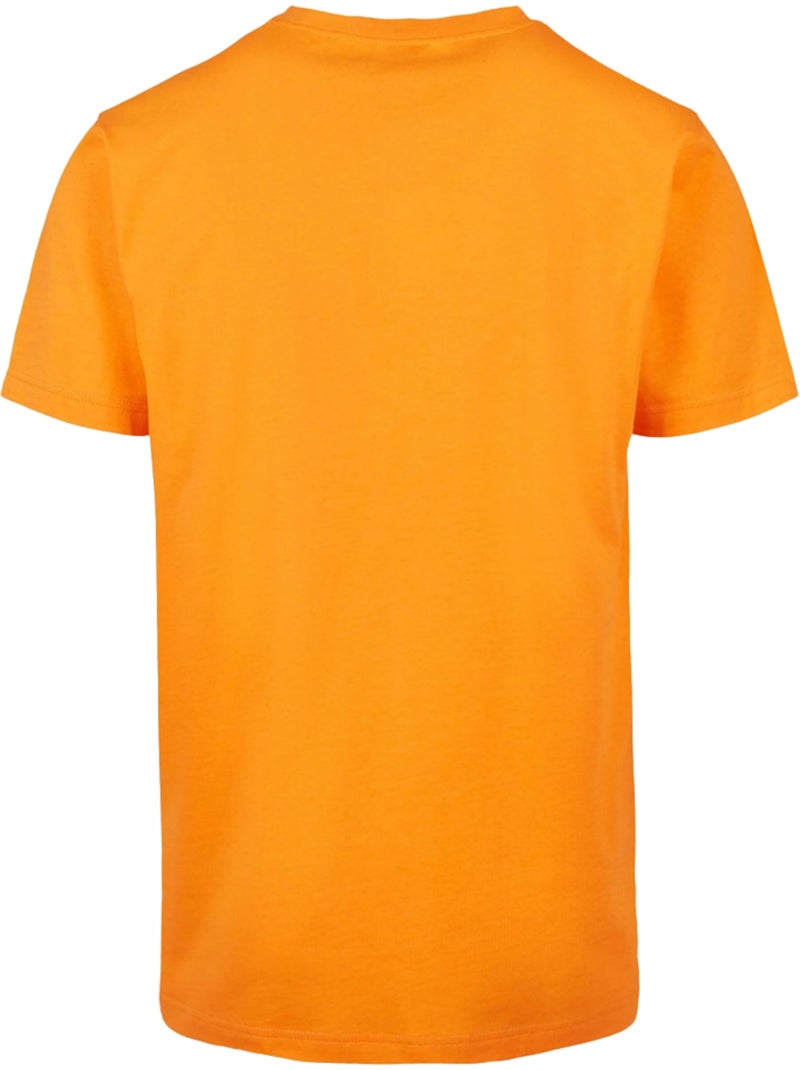 T-shirt motif morty motif/style rick et morty sad - merchcode (morty) Orange clair - Kiabi