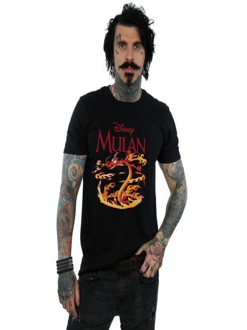 T-shirt motif mulan et mushu motif/style orange dragon fire - disney - Kiabi T-shirt motif mulan et mushu motif/style orange dragon fire - disney - Kiabi