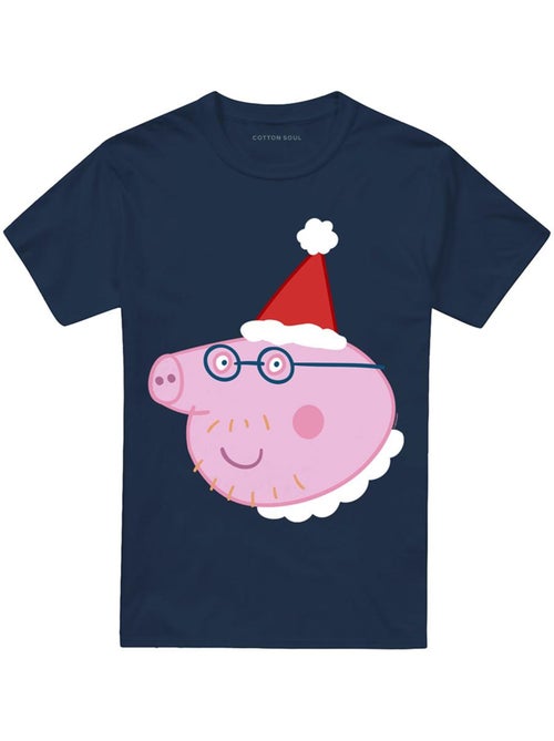 T-shirt motif papa pig motif/style bonnet du père noël - peppa pig (papa pig) - Kiabi T-shirt motif papa pig motif/style bonnet du père noël - peppa pig (papa pig) - Kiabi