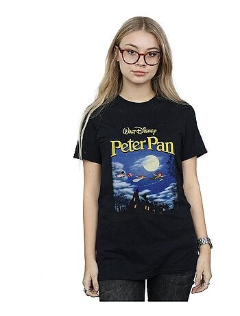 T-shirt motif peter pan motif/style hommage come with me - disney