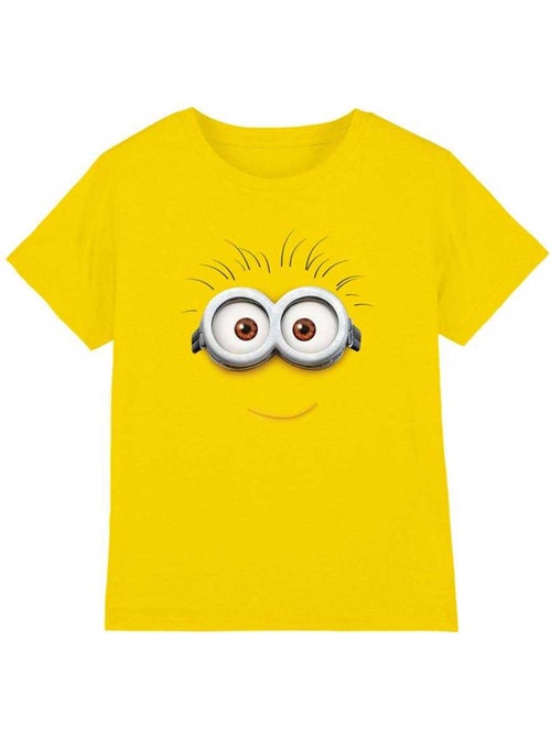 T-shirt motif phil motif/style visage - minions (design/motif: visage) - Kiabi