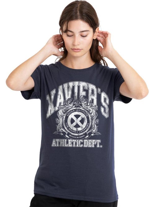 T-shirt motif professeur xavier athletic dept - x-men - Kiabi T-shirt motif professeur xavier athletic dept - x-men - Kiabi