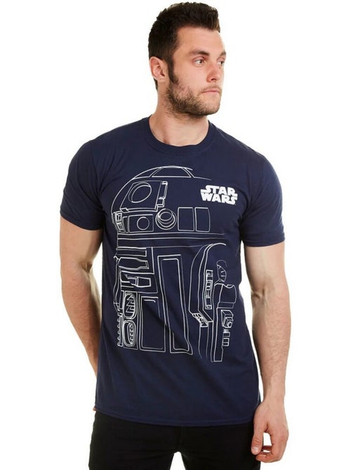 T-shirt motif r2-d2 - la guerre des étoiles - Kiabi