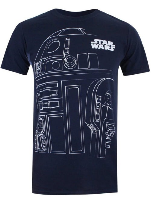 T-shirt motif r2-d2 - la guerre des étoiles - Kiabi