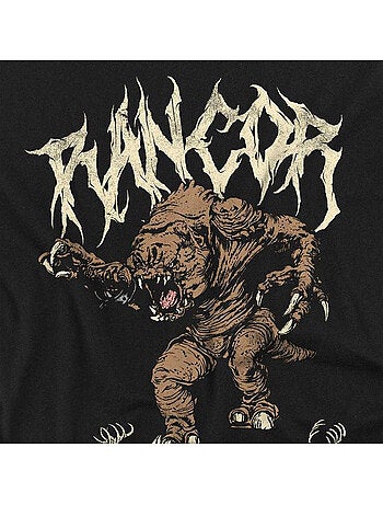 T-shirt motif rancor motif/style métallique - la guerre des étoiles (design/motif: imprimé)
