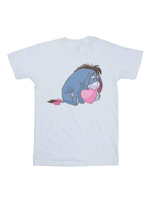 T-shirt motif winnie l'ourson et bourriquet motif/style bouche - disney - Kiabi
