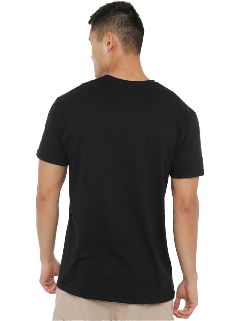 T-shirt motif wolverine et diablo - marvel (wolverine et diablo) Noir - Kiabi